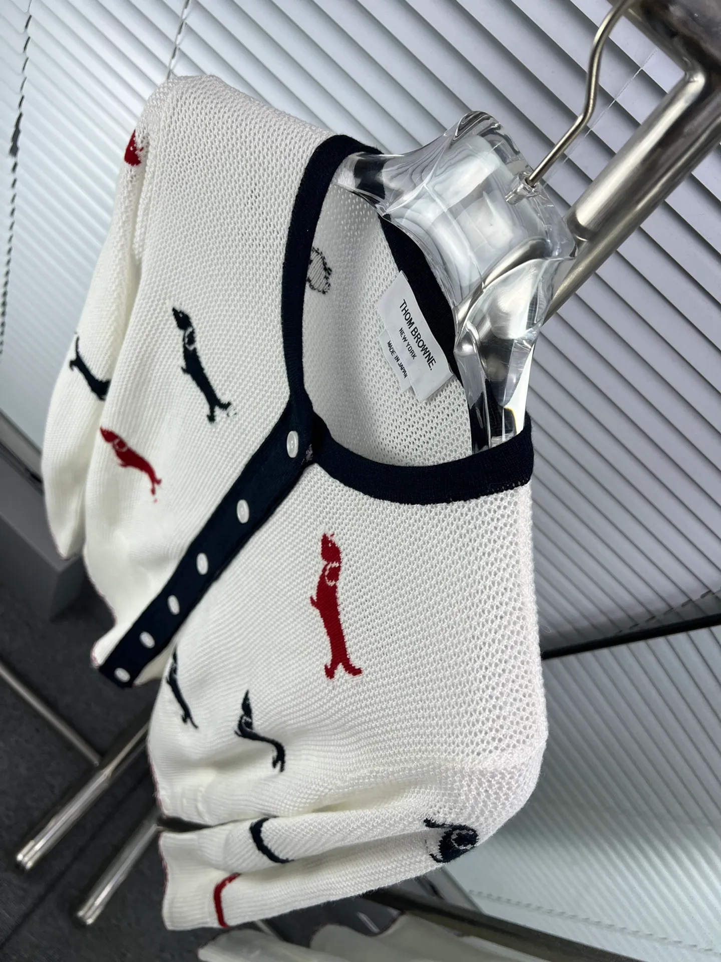 THOM BROWNE ， ， ， ／ ， ， ， ， ， Jue ~ Versatile ~ ， ， ， ， ， ~ ：Navy Blue White Gray Sizes：012